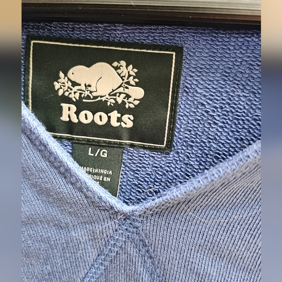 Roots Blue 3/4 Length Sweater - Picture 2 of 4